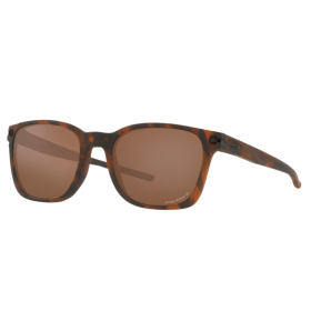 Oakley Ojector Sunglasses Matte Brown Tortoise Frame Prizm Tungsten Polarized Lenses