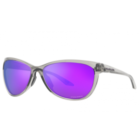Oakley Pasque Sunglasses Grey Ink Frame Prizm Violet Lenses