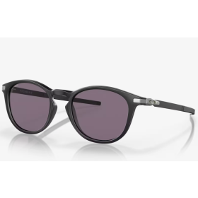 Oakley Pitchman Sunglasses Satin Black Frame Prizm Grey Lenses