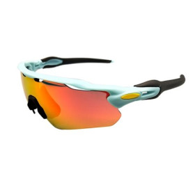Oakley Radar EV Path OO9275 Sunglasses Blue Black Frame Prizm Ruby Lens