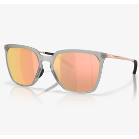 Oakley Sielo SQ Sunglasses Matte Grey Ink Frame Prizm Rose Gold Lenses