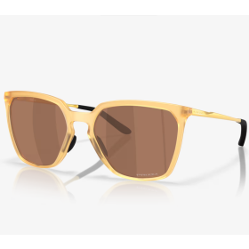 Oakley Sielo SQ Sunglasses Matte Transparent Light Curry Frame Prizm Tungsten Lenses
