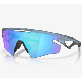 Oakley Sphaera&acirc;&cent; Slash Sunglasses Matte Transparent Stonewash Frame Prizm Sapphire Polarized Lens