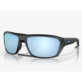 Oakley Split Shot Sunglasses Matte Black Frame Prizm Deep Water Polarized Lenses