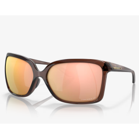 Oakley Wildrye Sunglasses Polished Amethyst Frame Prizm Rose Gold Polarized Lenses