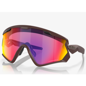 Oakley Wind Jacket 2.0 Sunglasses Matte Grenache Frame Prizm Road Lenses