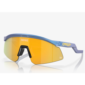 Oakley X Fortnite Hydra Sunglasses Matte Cyan Blue Clear Shift Frame Prizm 24k Lenses