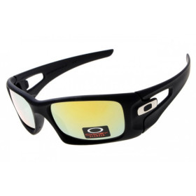 Oakley crankcase matte black sunglass fire lens