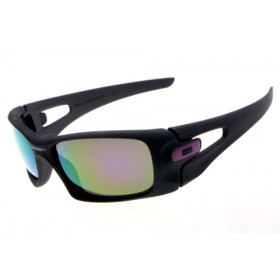 Oakley Crankcase sunglasses matte black frame jade iridium lens