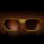 Oakley Alexia Putellas Signature Series Masseter Sunglasses Translucent Light Curry Frame Prizm Brown Gradient Lens