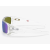 Oakley Crankshaft Sunglasses Matte Clear Frame Violet Iridium Polarized Lenses