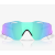 Oakley Cybr Zero Sunglasses Polished White Frame Prizm Sapphire Lenses