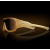 Oakley De La Salle Sunglasses Matte Trans Light Curry Frame Prizm Tungsten Lenses