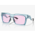 Oakley Enigma Ink Sunglasses Polished Transparent Stonewash Frame Prizm Low Light Lenses