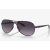 Oakley Feedback Sunglasses Satin Black Frame Prizm Grey Gradient Lenses