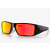 Oakley Heliostat Sunglasses Polished Black Frame Prizm Ruby Lenses