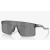 Oakley Helux Sunglasses Grey Smoke Frame Prizm Black Lenses