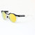 Oakley HSTN Sunglasses Black Clear Frame Prizm Gold Lenses