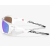 Oakley Lateralis Sunglasses Matte Clear Frame Prizm Sapphire Lenses