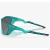 Oakley Lateralis Sunglasses Matte Transparent Arctic Surf Frame Prizm Black Lenses