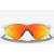 Oakley M2 Frame Sunglasses Polished White Frame Fire Iridium Lenses