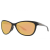 Oakley Pasque Sunglasses Polished Black Frame Prizm Rose Gold Polarized Lenses