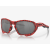 Oakley Plazma Sunglasses Red Tiger Frame Prizm Black Lenses