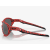 Oakley Plazma Sunglasses Red Tiger Frame Prizm Black Lenses