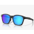 Oakley Shackle Sunglasses Matte Black Frame Prizm Sapphire Lenses