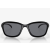 Oakley She's Unstoppable Sunglasses Polished Black Frame Grey Lenses