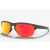 Oakley Sliver Edge Sunglasses Matte Black Ink Frame Ruby Iridium Lenses