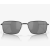 Oakley Square Wire Sunglasses Matte Black Frame Black Iridium Polarized Lenses