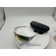 Oakley batwolf sunglasses white / fire iridium